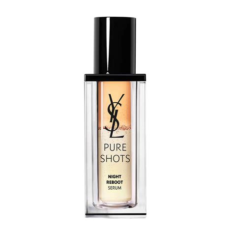 ysl pure shots night reboot serum ingredients|pure shots yves saint laurent.